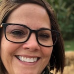 Tracy H. - Black - rectangle - acetate