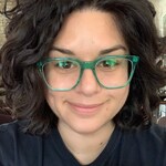 Bethany R. - Emerald Green - rectangle - acetate