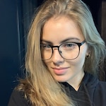 Hanna T. P. - Black - square - acetate-metal