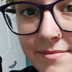 Danelle K. - Purple - horn - acetate