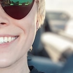 Nicole E. - Rose Gold - heart - metal