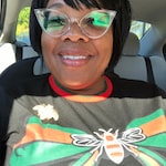 LaDona L. - Clear - horn - acetate