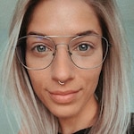 Samantha K. - Gunmetal - aviator - metal
