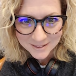 Sherry L. - Black Tortoise - round - acetate