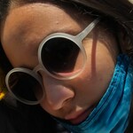 Alejandra M. - Green - round - acetate