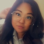 Alma D. - Golden - square - metal