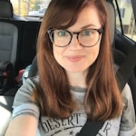 Lisa M. - Warm Tortoise - round - acetate