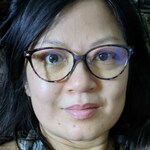 Oanh N. - Pink Floral - horn - plastic