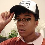 D'Angelo W. - Black - browline - acetate-metal