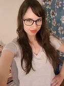 Marcie W. - Navy - oval - acetate