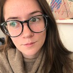 Paula V. C. - Gray/Floral - round - acetate