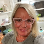 Sandy H. - Iridescent Pink & Tortoise - horn - acetate
