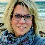 sue R. - Blue - horn - acetate-metal