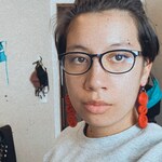 Siena O. - Blue - oval - plastic