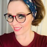 Shawna B. - Pink/Floral - round - plastic