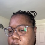 Roxanne H. - Gray Clear - round - acetate