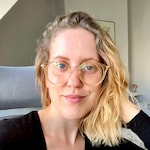 Janelle C. - Clear Melon - round - plastic-metal