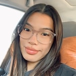 Nancy N. - Gray Clear - round - acetate