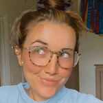 MacKensie B. - Ivory Tortoise - round - acetate-metal