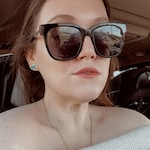 Emmie W. - Black - square - acetate-metal