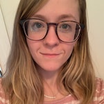 Chelsea B. - Swirled Amber - square - plastic