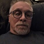 Rick B. - Matte Black - round - acetate-metal