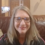 Anita M. - Brown Striped - rectangle - acetate