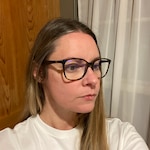Chantel C. - Tortoise Brown - square - plastic