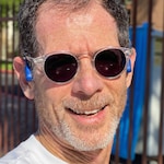 morris B. - Clear - round - acetate