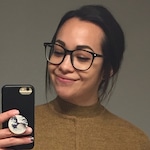 jackie B. - Black - square - acetate