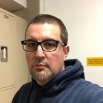 Edward M. M. - Black - rectangle - acetate