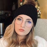 Alisha T. - Brown Golden - round - metal