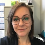 Brittany E. S. - Black - square - metal