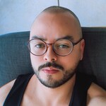 Jorge L. - Matte tortoise - round - plastic