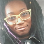 Alisha M. - Yellow - rectangle - acetate
