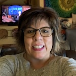 Deanna S B. - Gray Brown - rectangle - acetate