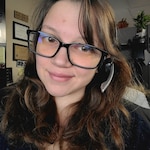 PORTIA P. - Black/Gray - rectangle - acetate