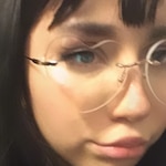Olivia - Rose Gold - heart - metal
