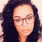 Mandi O. - Brown Striped - square - acetate