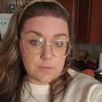 Sarah R. - Gold - square - metal