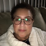 cherylluciano63 - Brown Striped - round - acetate-metal