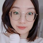 Veronique N. - Brown Golden - round - metal