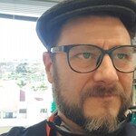 Eduardo C. G. -  Black  - square - plastic