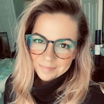 Samantha  S. - Black Tortoise - round - plastic