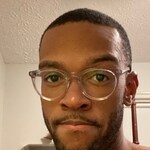 Jason A. - Gray Clear - round - acetate