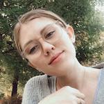 Megan D. - Matte Champagne - round - acetate