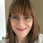 Janet C. - Gunmetal - rectangle - titanium