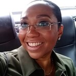 Angela M. - Brown - rectangle - metal