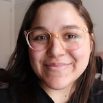 Christine C. - Clear Melon - horn - acetate-metal