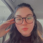 Kayla C. - Black - square - acetate-metal